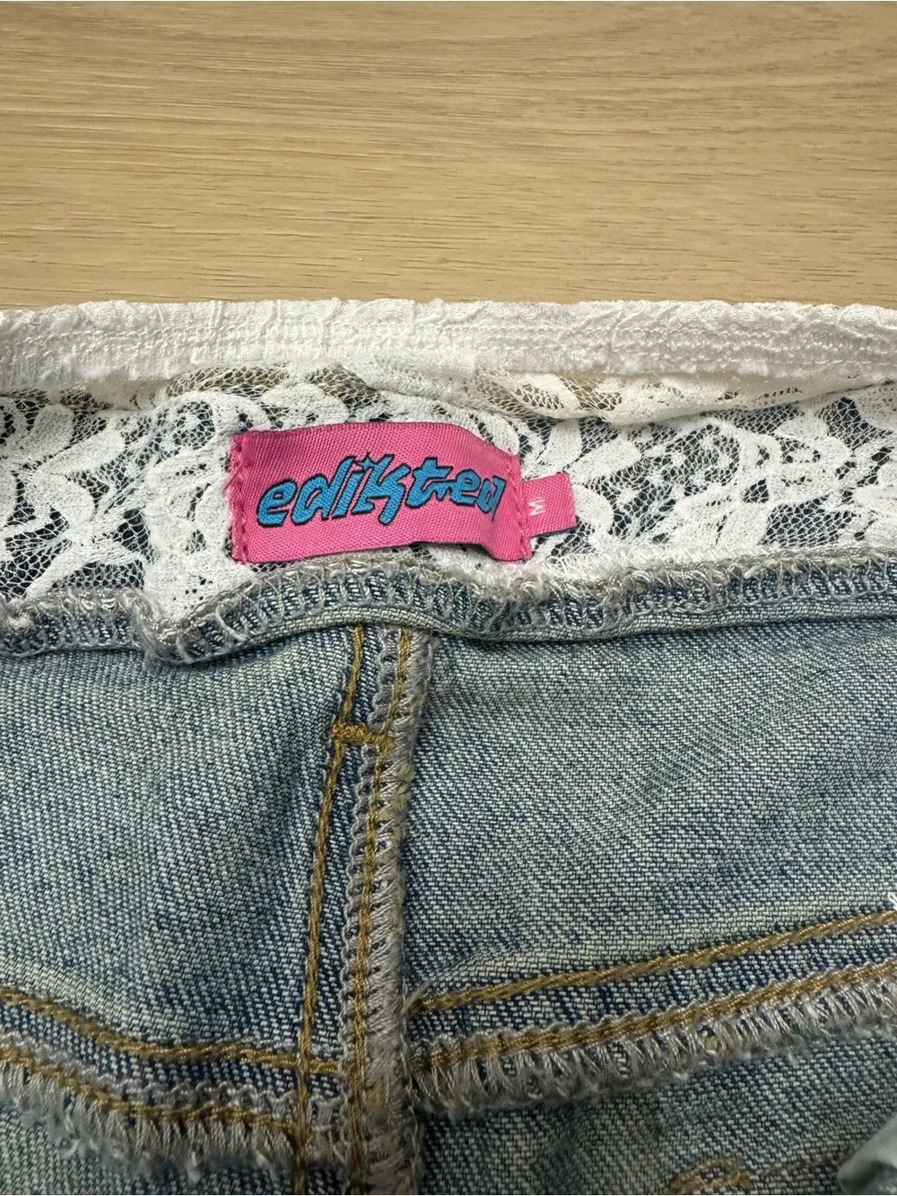 Edikted denim cargo